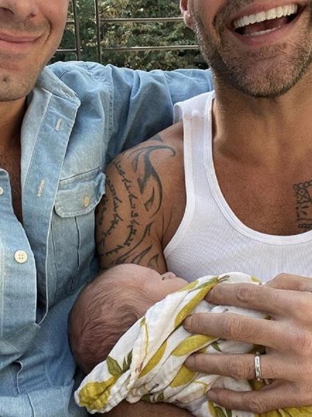 Ricky Martin anuncia nascimento de quarto filho - Reprodução/Instagram