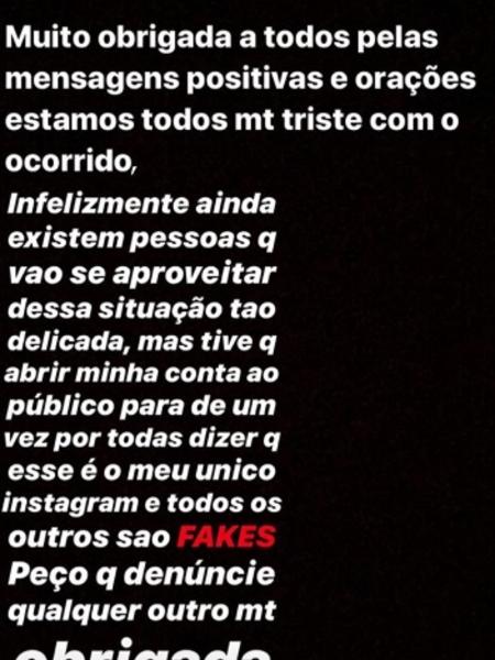 Sofia Liberato, filha de Gugu, se pronuncia após morte do apresentador - Reprodução/Instagram - Reprodução/Instagram