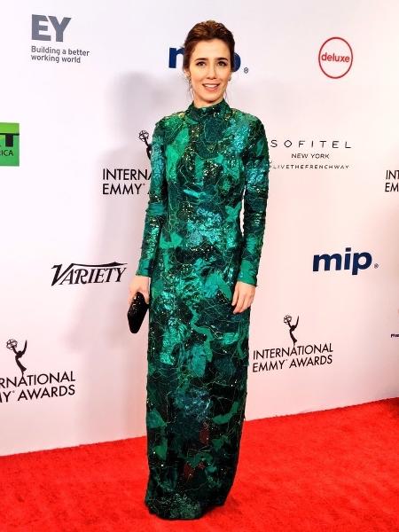 Marjorie Estiano na festa da premiação Emmy Internacional - Divulgação/Intl Emmy Awards