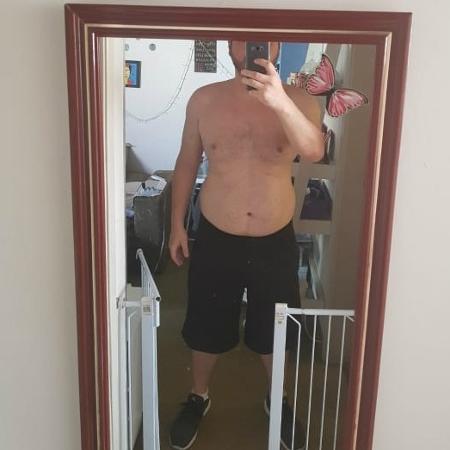 Psicólogo Thiago Ito chegou a pesar 107 quilos antes de seguir dicas de Gracyanne - Arquivo Pessoal - Arquivo Pessoal