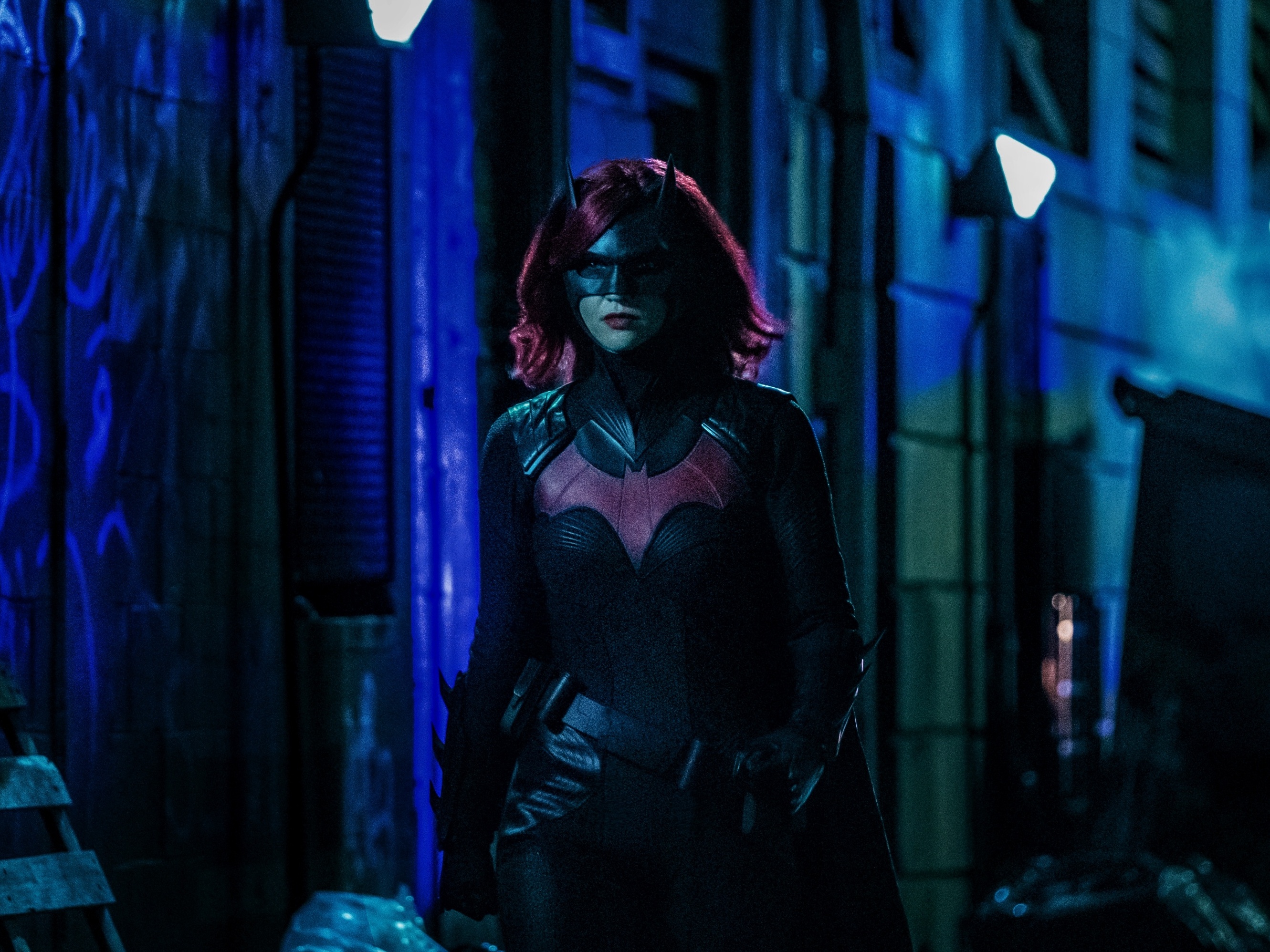 Fato Super Heroína Batwoman mulher