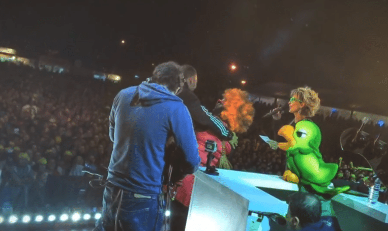 Ana Maria mostrou fotos inéditas de Tom Veiga durante o "Mais Você" de hoje - Reprodução / TV Globo