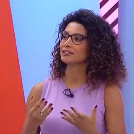 Aline Aguiar falou sobre machismo e racismo no Globo Esporte - Reprodução / TV Globo