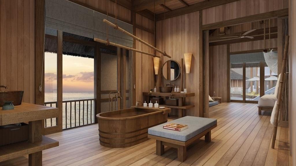 Banheira -
                                                    Reprodução Booking