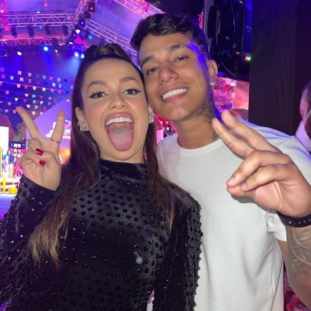 Alê Oliveira revelou ter ficado com Juliette antes do "BBB 21"; os dois se reencontraram recentemente no "Arraiá do Safadão" - Reprodução/Instagram