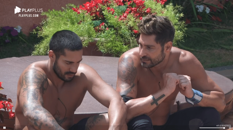 A Fazenda 2021: Victor e Bil criticam Dayane - Reprodução/Playplus - Reprodução/Playplus