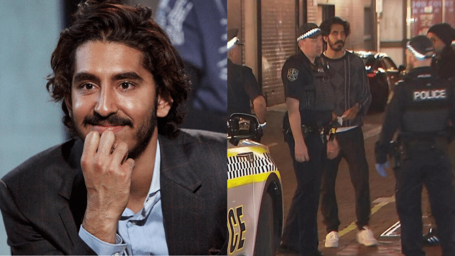 Dev Patel tentou apartar briga que acabou em esfaqueamento na Austrália - Getty Images e Reprodução/7News