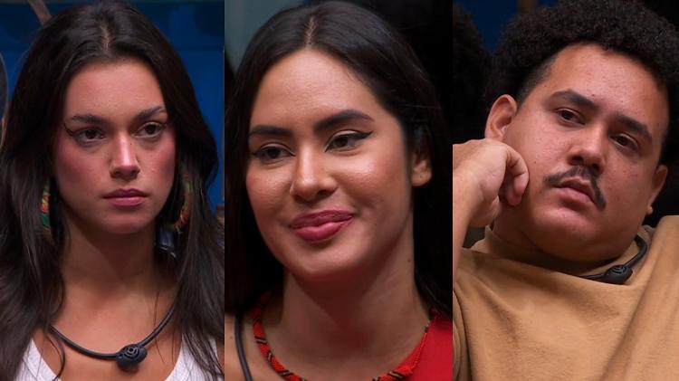 BBB 24: Alane, Buda e Isabelle estavam no Paredão