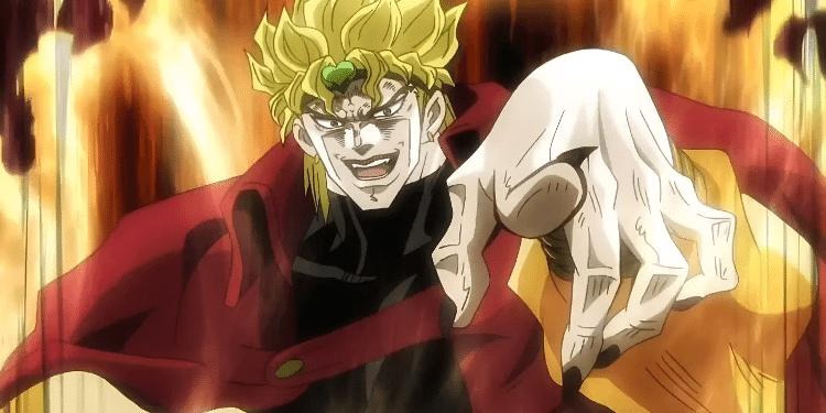 Dio Brando de "Jojo's Bizarre Adventure"