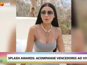 Fernanda Campos vence Splash Awards 2024 e faz convite 18+ a Chico Barney