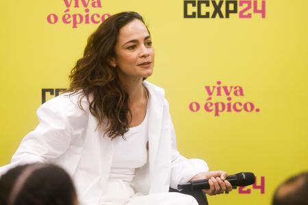 Alice Braga fala sobre a audiosérie 'Yawara' na CCXP 24