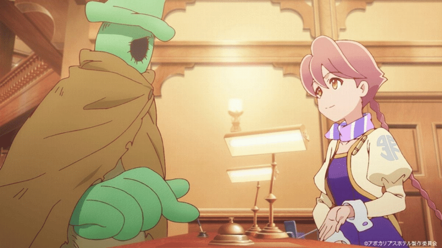 Cena do anime 'Apocalypse Hotel'
