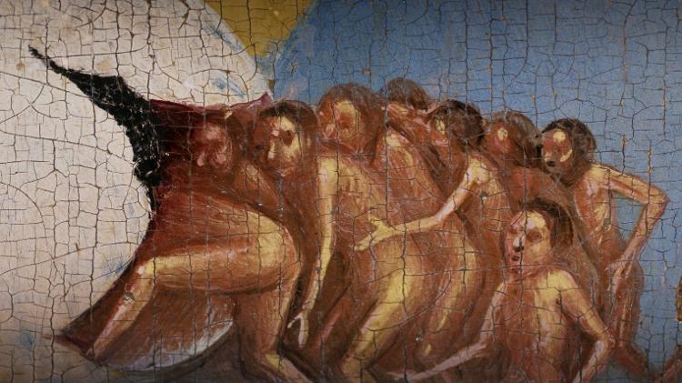 Cena de "Apocalipse nos Trópicos", de Petra Costa, que investiga a intersecção entre poder e fé no Brasil Cena de "Apocalipse nos Trópicos", de Petra Costa, que investiga a intersecção entre poder e fé no Brasil