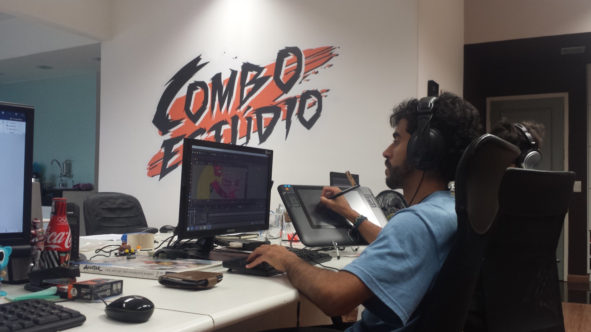 Equipe do Combo Estúdios produz a animação "Any Malu" para o YouTube - Divulgação