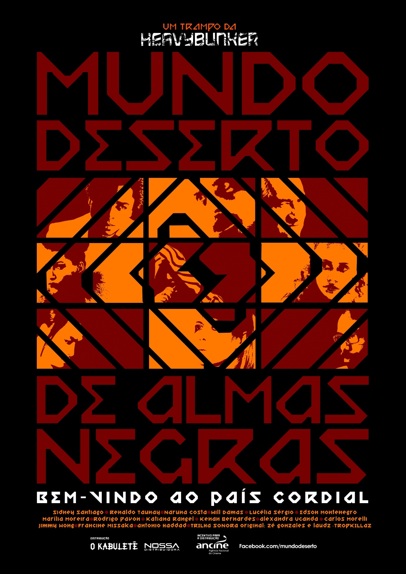 Pôster do filme "Mundo Deserto de Almas Negras" - Divulgação