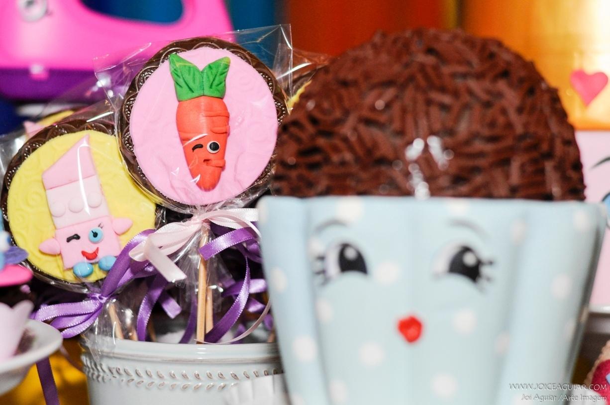 festa Shopkins- brigadeirão - Joi Aguiar Arte Imagem/Divulgação