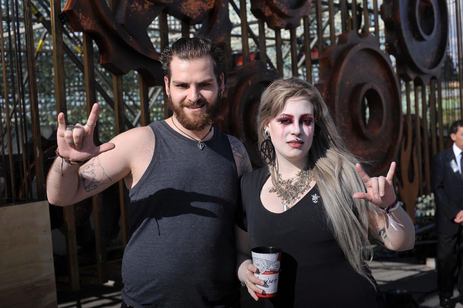 Metaleiros no festival Maximus, em São Paulo - Reinaldo Canato/UOL