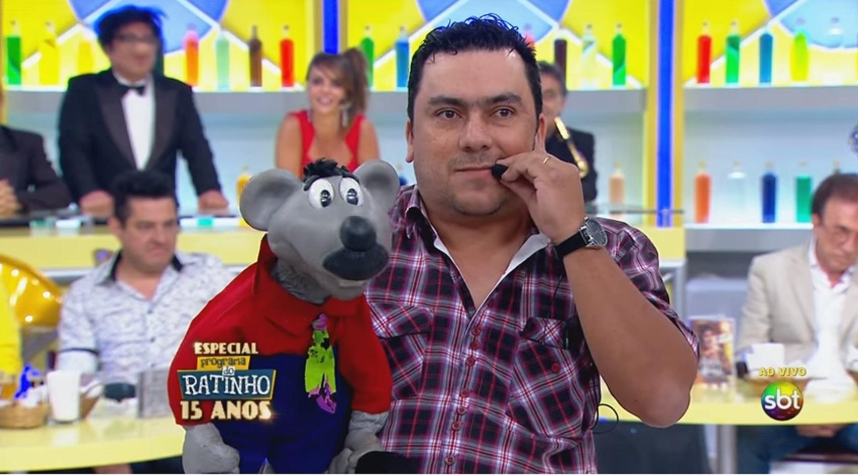 Xaropinho diz que "politicamente correto" mudou "Ratinho" - Reprodução/SBT.com.br