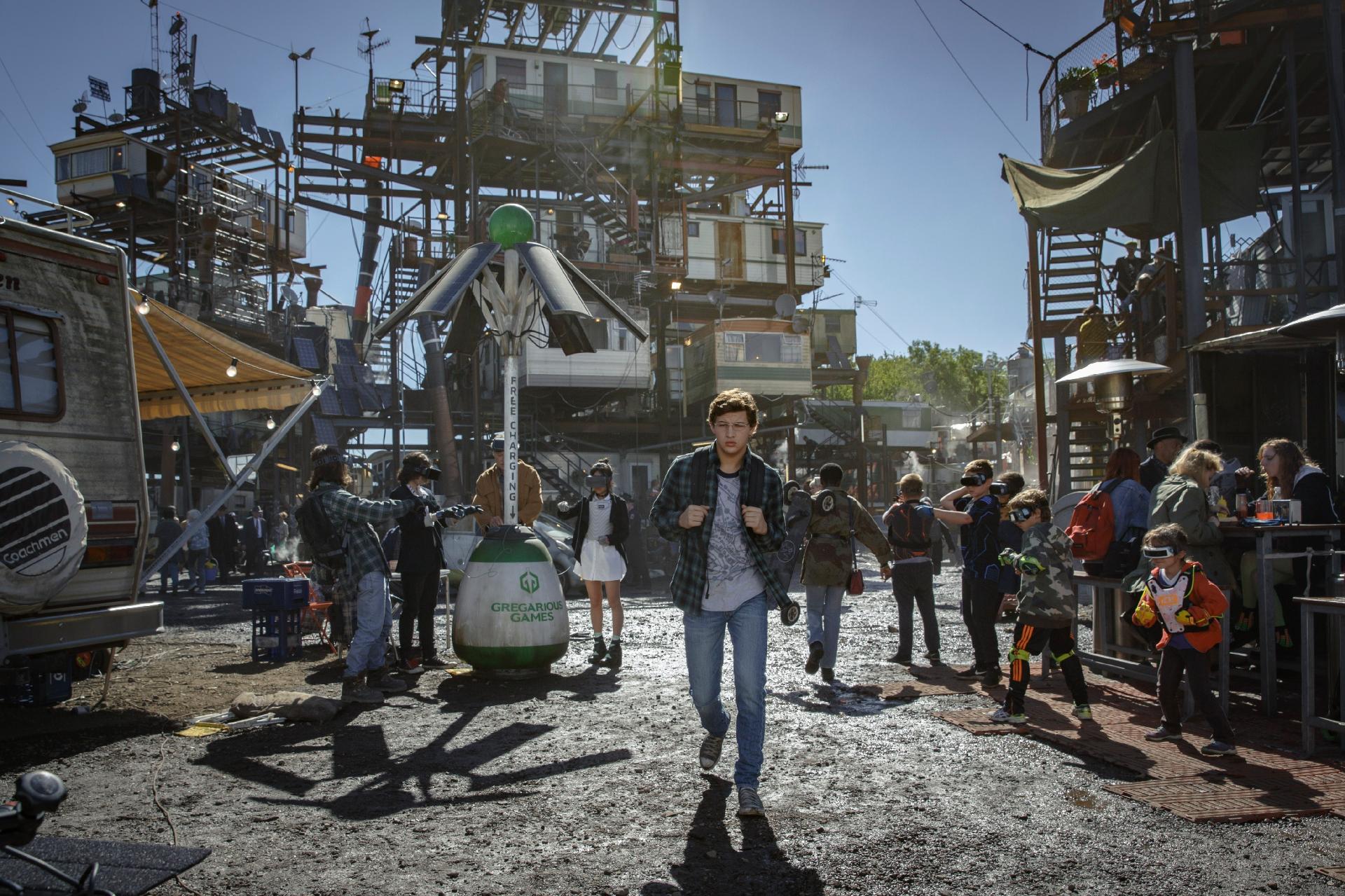 Cenas de bastidores do filme "Jogador Nº 1" - Divulgação