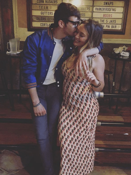 Hilary Duff e o namorado, Matthew Koma - Reprodução/Instagram