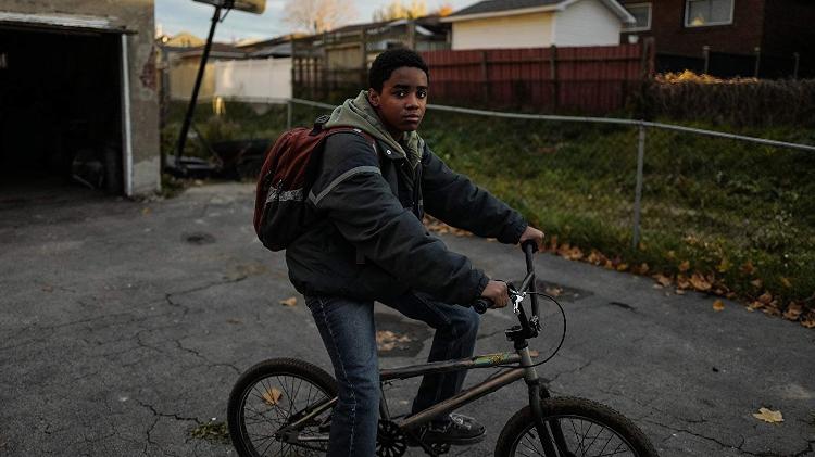 Myles Truitt durante as filmagens de "Kin" - Lionsgate  - Lionsgate 