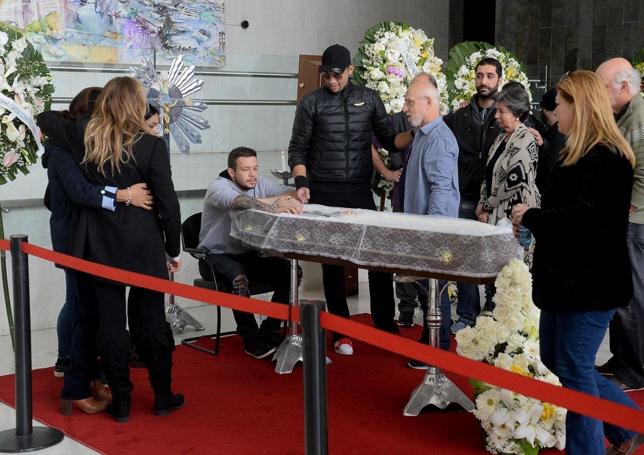 Franco Scornavacca pai do trio KLB é velado na Assembleia Legislativa de São Paulo - Francisco Cepeda/AgNews