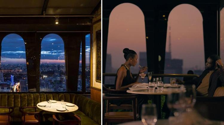 O bar Seen, em São Paulo, serviu de cenário para a série "Black Mirror" - Divulgação/Reprodução - Divulgação/Reprodução