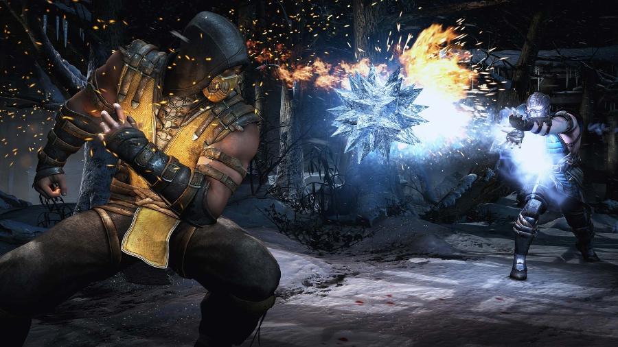 Mortal Kombat X - Versão Beta: Tela de Seleção de Personagens 