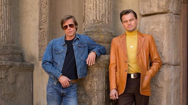 Brad Pitt e Leonardo DiCaprio em cena de "Era Uma Vez em Hollywood" - Instagram/onceinhollywood - Instagram/onceinhollywood