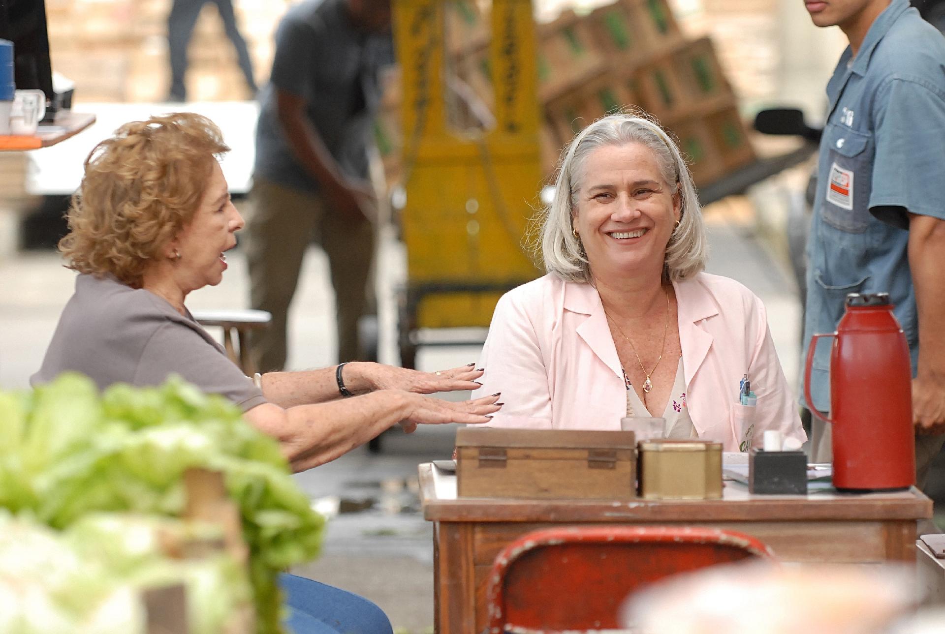 Candê (Vera Holtz) e Valentina (Daisy Lúcidi) em "Passione" - Alex Carvalho/Globo