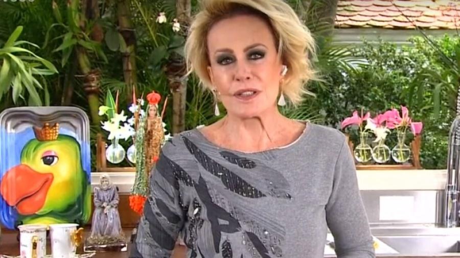 Ana Maria Braga no "Mais Você" de hoje - Reprodução/TV Globo
