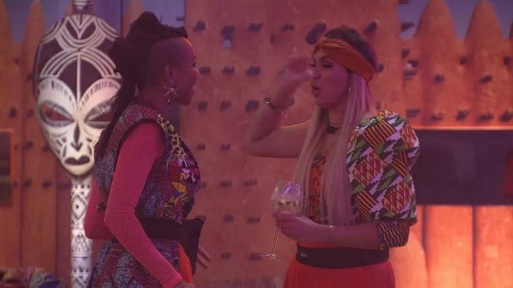 Sarah não esconde medo de ir para o primeiro paredão  - Reprodução/Globoplay - Reprodução/Globoplay