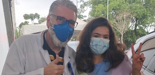 Maisa Silva recebe vacina contra a covid-19 em São Paulo - Vimarsana News