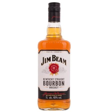 Uísque Bourbon Jim Beam White, 1 litro - Divulgação - Divulgação