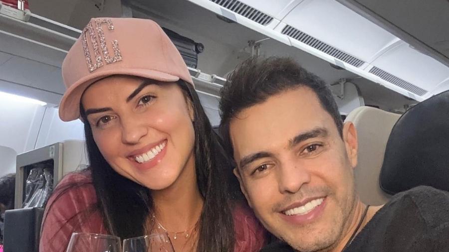 Graciele Lacerda e Zezé Di Camargo foram para Miami, nos EUA, para show do sertanejo no reveilon - Reprodução/ Instagram