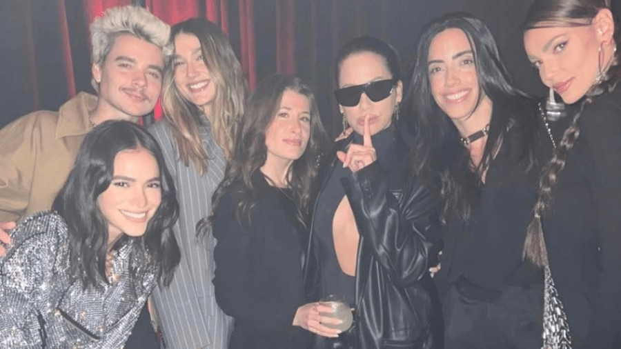 Bruna Marquezine vai a festa pós-Grammy com Sasha Meneghel e João Figueiredo - Instagram