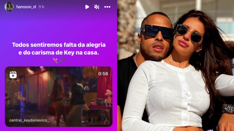 Noiva de Jose Rodríguez agradece a Key Alves após La Casa e Los Famosos - Reprodução/Instagram - Reprodução/Instagram