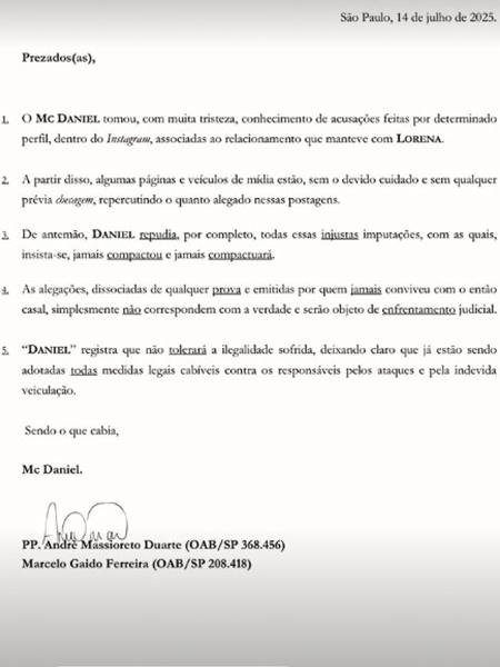 MC Daniel promete processar quem está o criticando MC Daniel promete processar quem está o criticando