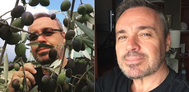 6.out.2015 - Após o fim da primeira temporada de seu programa na Record, Gugu Liberato aproveita as férias em Portugal. Com os cabelos e a barba grisalhos, o apresentador faz selfies e aparece em uma região vinícula. "Vai começar a colheita das azeitonas (novembro)", escreveu ele, que está com 56 anos - Reprodução/Instagram/guguliberato - Reprodução/Instagram/guguliberato