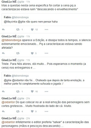 Giselle Itiê critica que "edição grotesca" de cena de "Os Dez Mandamentos" - Reprodução/Twitter/gitie - Reprodução/Twitter/gitie
