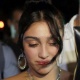 15.ago.2016 - Cercada por seguranças, Lourdes Leon deixa hotel para passear por Havana - Reuters
