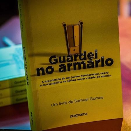 Livro "Guardei no Armário" (Ed. Pragmatha) do ativista LGBT Samuel de Paula Gomes - Divulgação - Divulgação