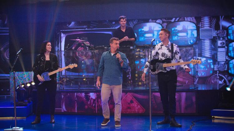 The XX no "Caldeirão do Huck" - Raphael Dias/Divulgação/TV Globo - Raphael Dias/Divulgação/TV Globo