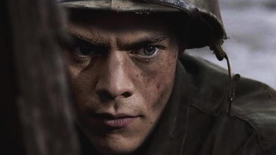 Harry Styles em cena do filme "Dunkirk", de Christopher Nolan - Reprodução