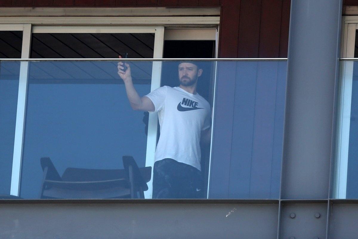 Justin Timberlake desembarcou na manhã dest sexta-feira no Rio de Janeiro - André Freitas/AgNews