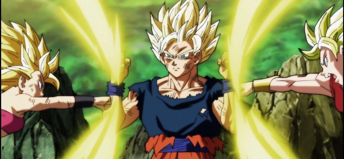 Vegetto, fusão de Goku com Vegeta, aparece em Dragon Ball Super