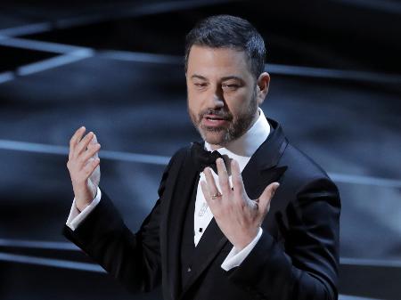 Jimmy Kimmel apresenta o Oscar de 2018 - REUTERS/Lucas Jackson
