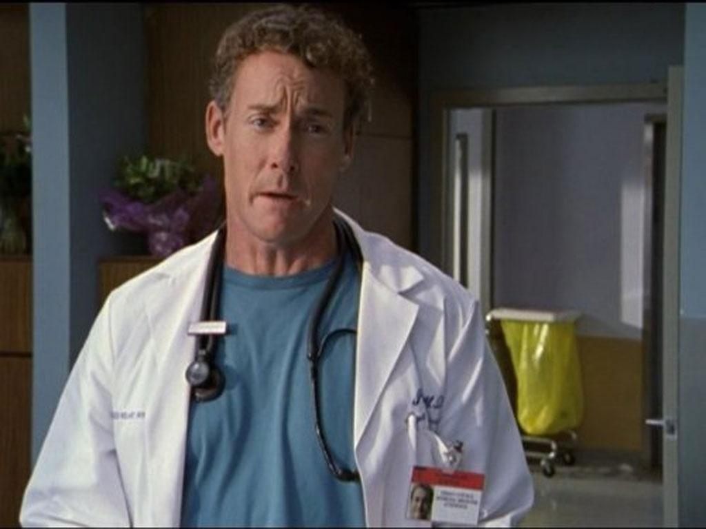John C. McGinley em cena de "Scrubs" - Divulgação