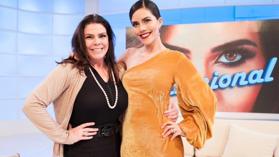 Gisele Fraga foi entrevistada no programa "Sensacional" - Andrea Dallevo/RedeTV!