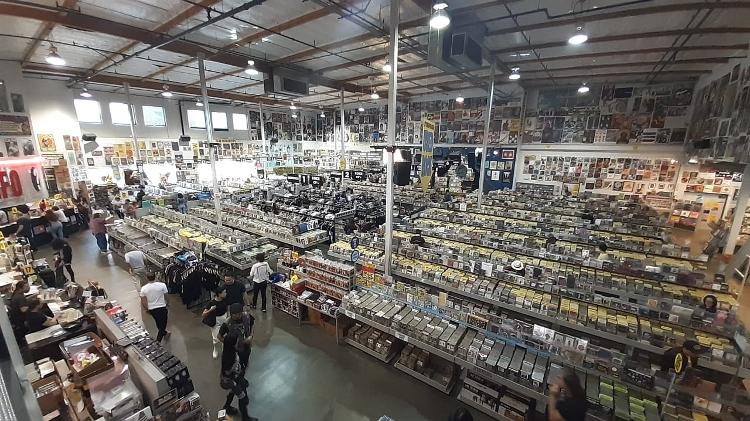 Interior da Amoeba Records - Leonardo Rodrigues/UOL - Leonardo Rodrigues/UOL
